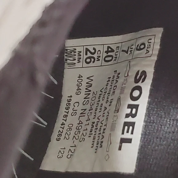 Sorel Kinetic Impact ll Lace Up Mesh Sneakers Size 9 Women's Athletic Running - Picture 8 of 8